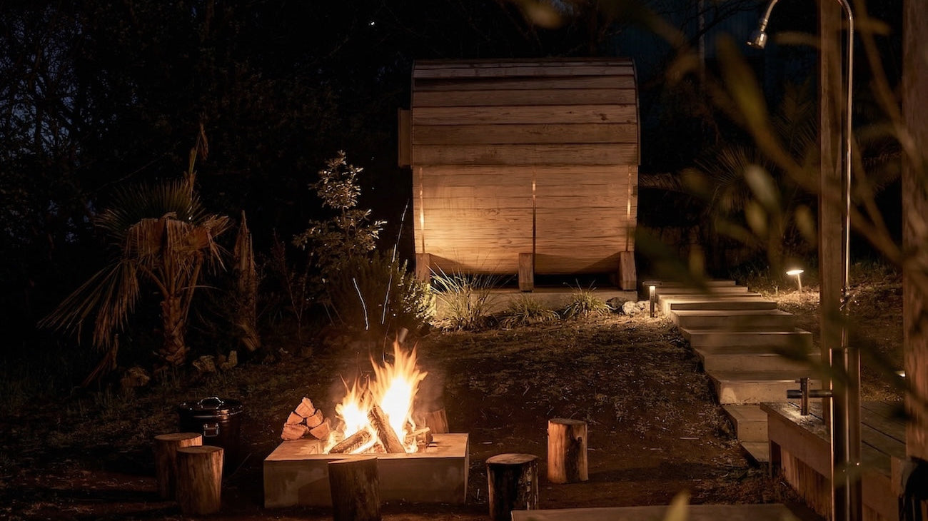 千葉・九十九里のプライベートサウナ付き貸別荘『COCO VILLA 九十九里一宮』で波音と炎に癒される