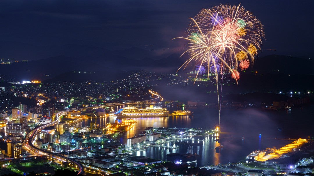 長崎佐世保の夜景