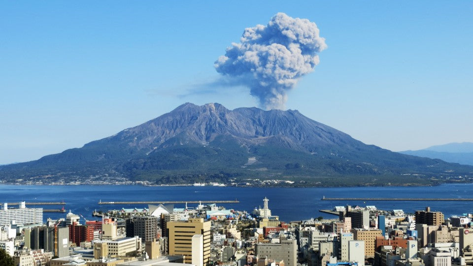 鹿児島桜島の景観