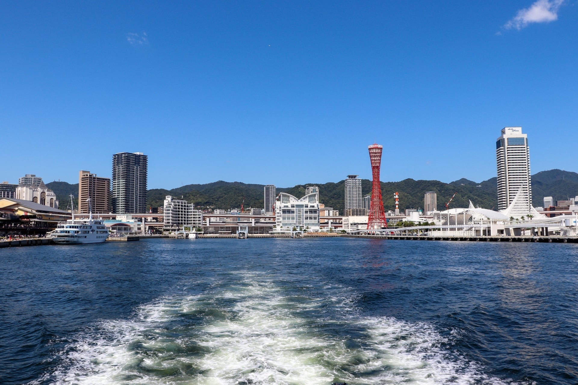 神戸港の景色