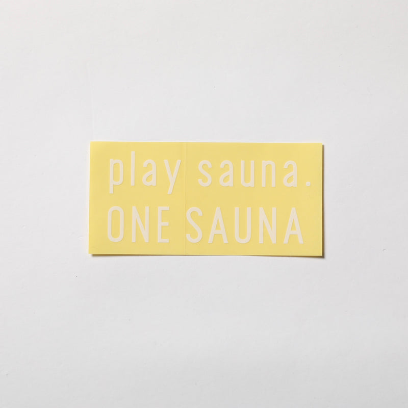 ONE SAUNAステッカー