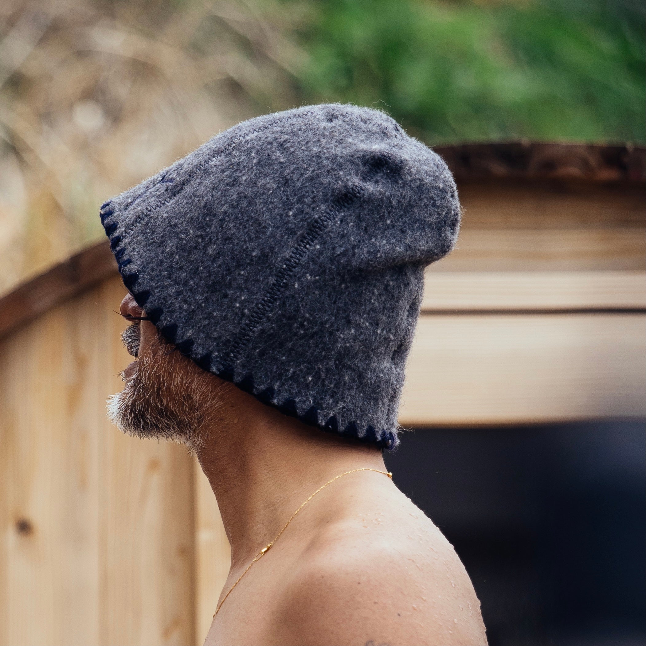 リサイクルウール サウナハット – SAUNA TRAVEL