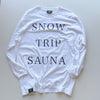 GOOD MORNING SAUNA SNOW TRIP Long-T