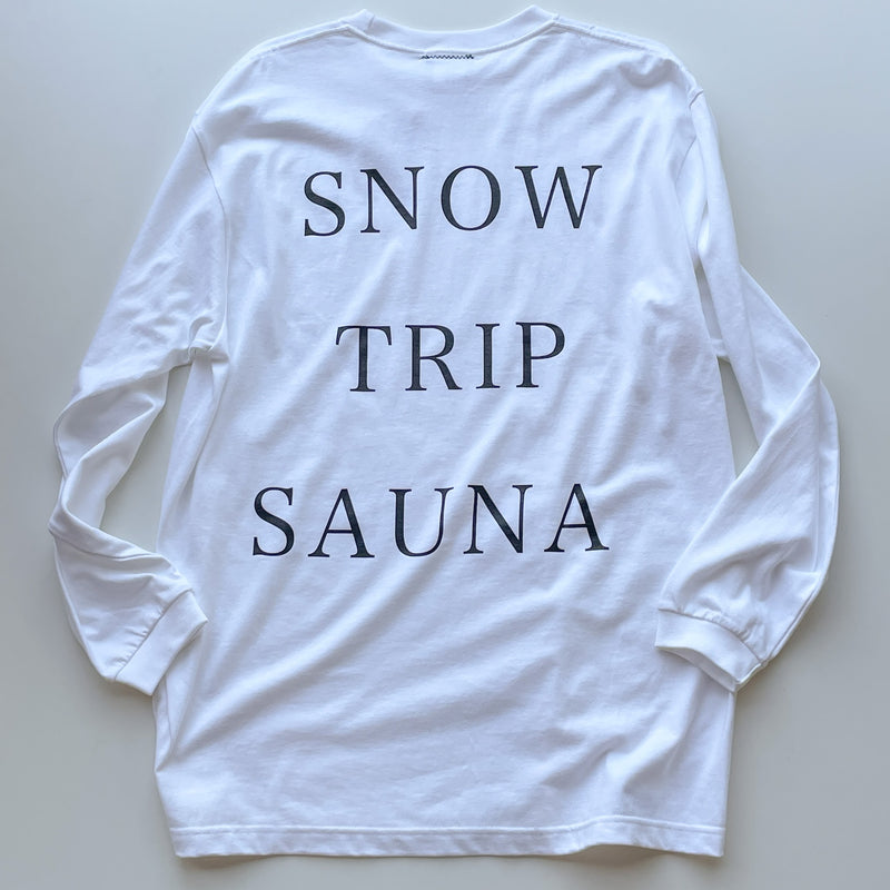 GOOD MORNING SAUNA SNOW TRIP Long-T