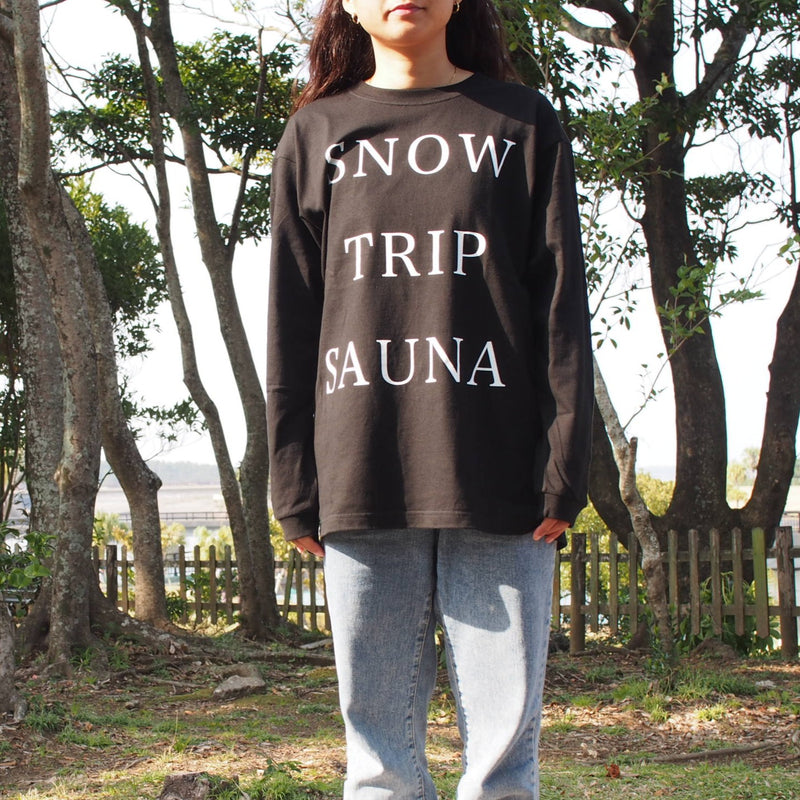 GOOD MORNING SAUNA SNOW TRIP Long-T
