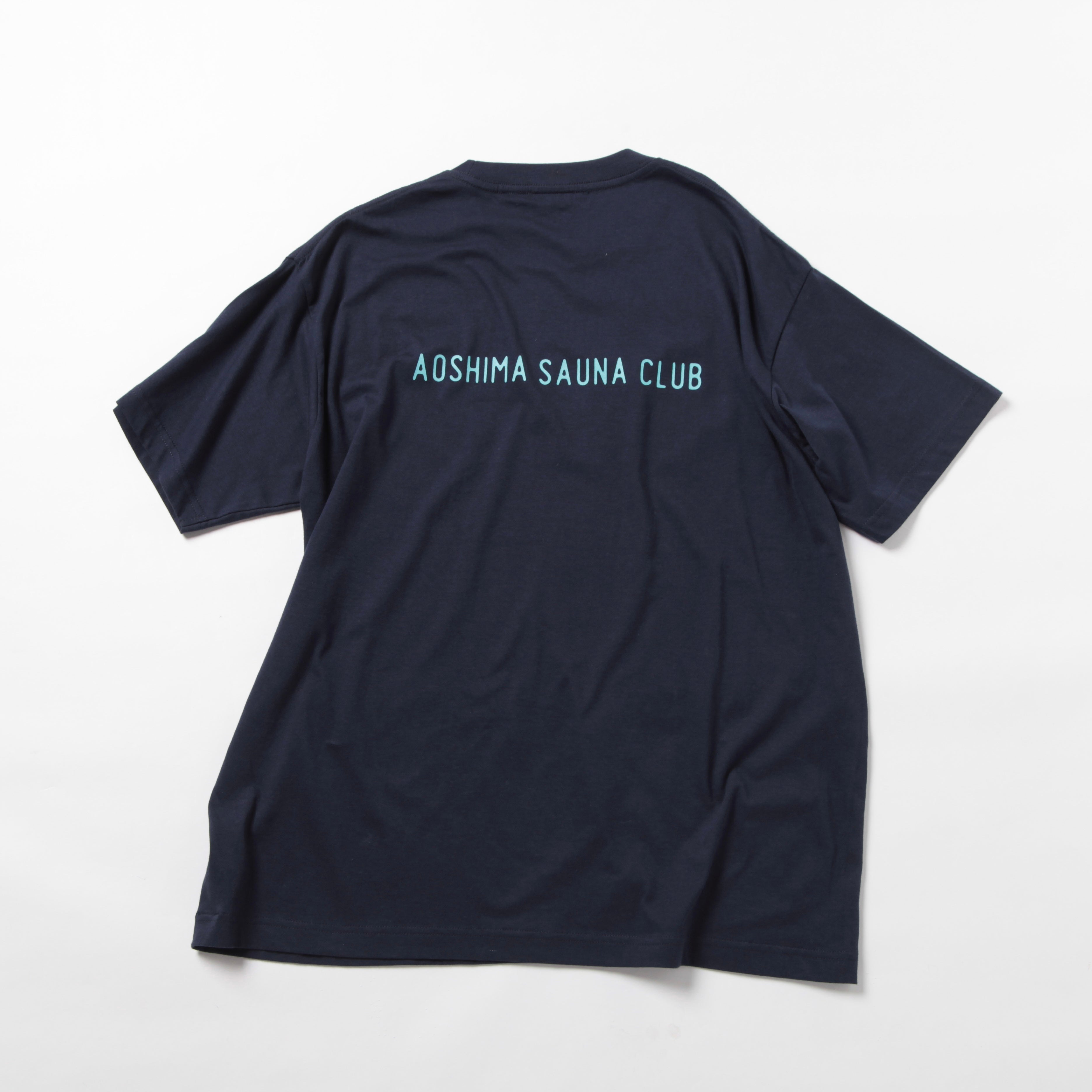オーガニックコットン Tシャツ（AOSHIMA SAUNA CLUB） – SAUNA TRAVEL
